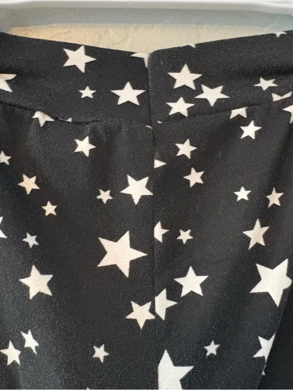 Willa B black and white star print racerback dance gymnastics outfit size 2/3